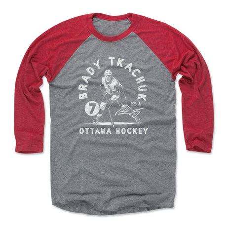 Brady Tkachuk Men's Baseball T-Shirt | 500 LEVEL
