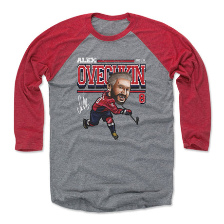 Alex Ovechkin Men's Baseball T-Shirt | 500 LEVEL