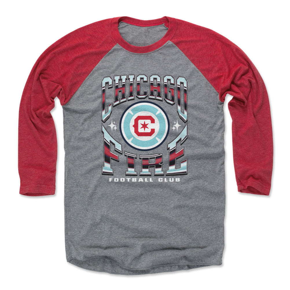 Chicago Fire FC Men&#39;s Baseball T-Shirt | 500 LEVEL