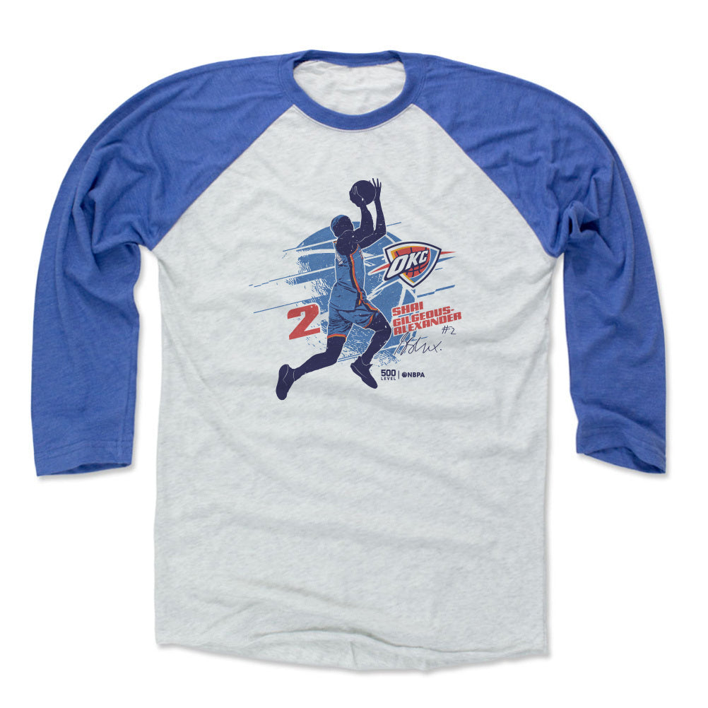 Shai Gilgeous-Alexander Men's Baseball T-Shirt | 500 LEVEL