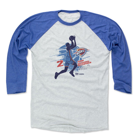 Shai Gilgeous-Alexander Men's Baseball T-Shirt | 500 LEVEL