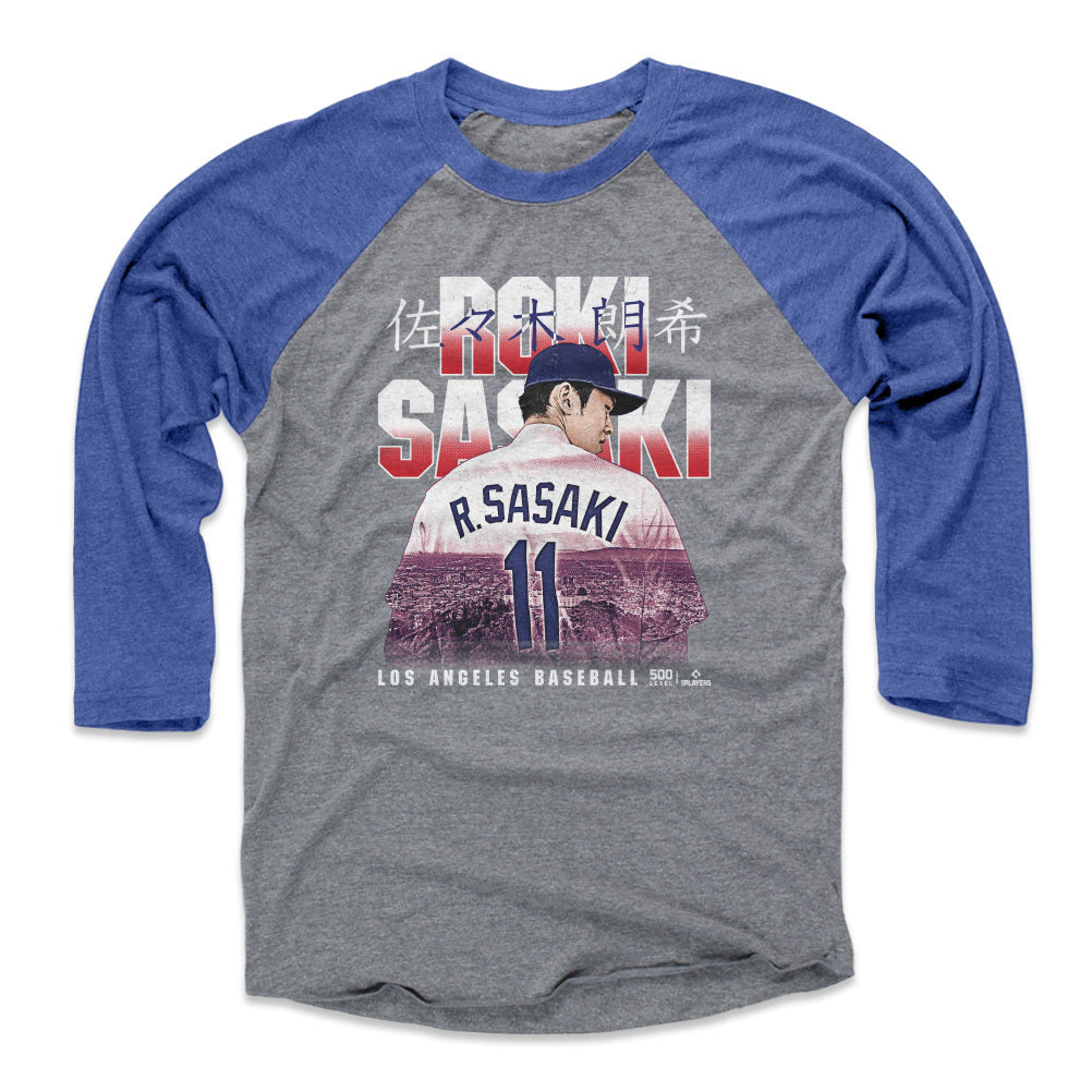 Roki Sasaki Men's Baseball T-Shirt | 500 LEVEL