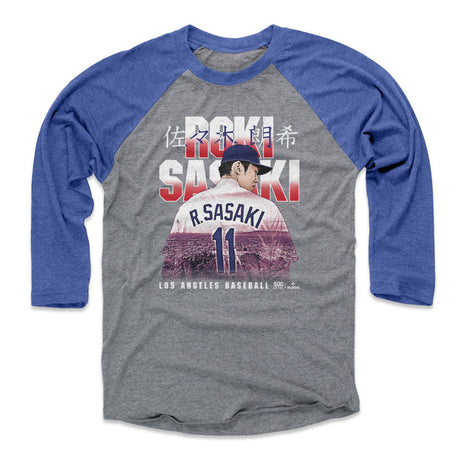 Roki Sasaki Men's Baseball T-Shirt | 500 LEVEL