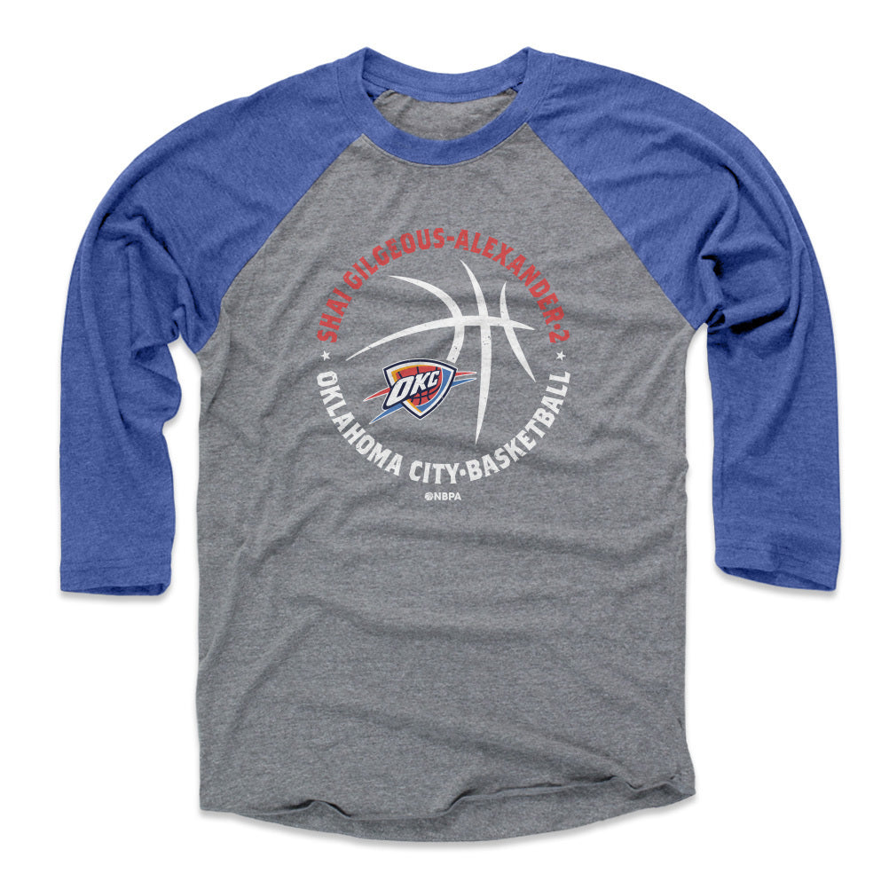 Shai Gilgeous-Alexander Men's Baseball T-Shirt | 500 LEVEL