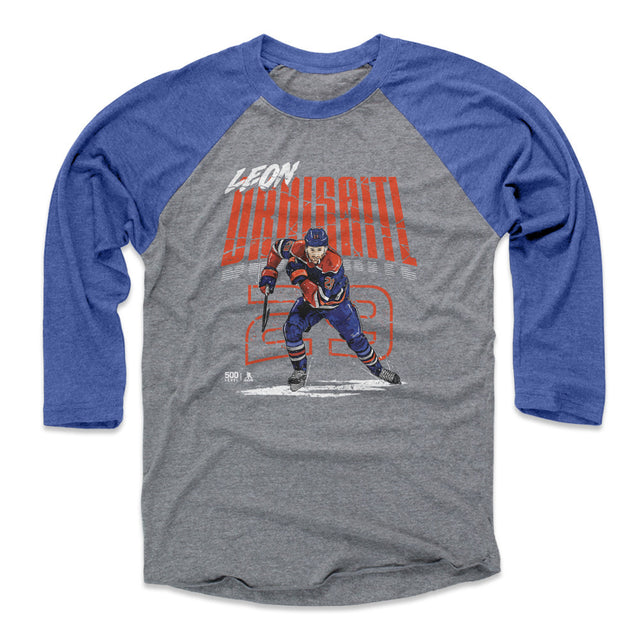 Leon Draisaitl Men's Baseball T-Shirt | 500 LEVEL