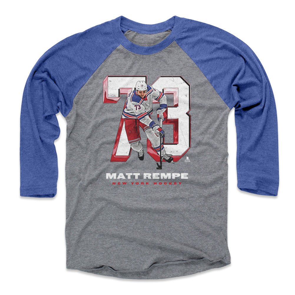 Matt Rempe Men&#39;s Baseball T-Shirt | 500 LEVEL