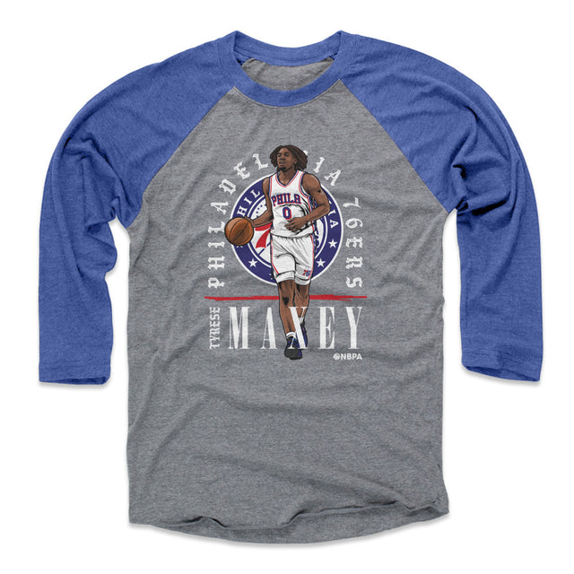 Tyrese Maxey Men's Baseball T-Shirt | 500 LEVEL