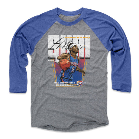 Shai Gilgeous-Alexander Men's Baseball T-Shirt | 500 LEVEL
