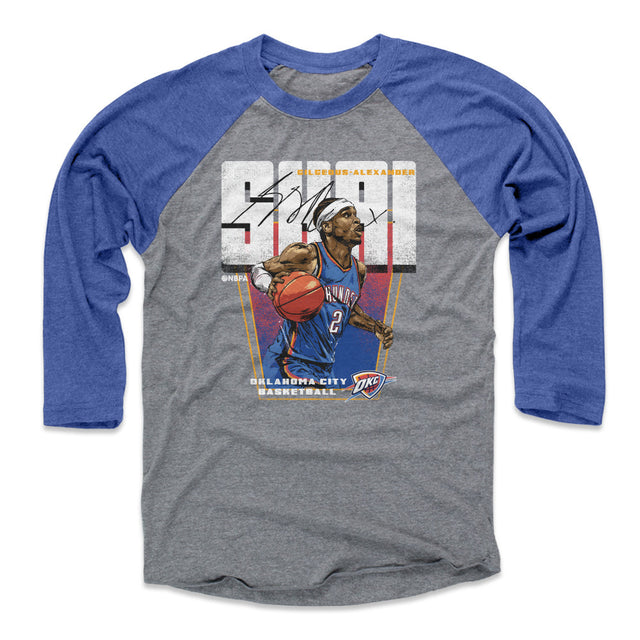 Shai Gilgeous-Alexander Men's Baseball T-Shirt | 500 LEVEL