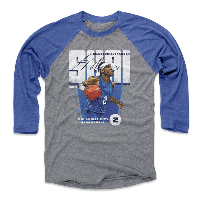 Shai Gilgeous-Alexander Men's Baseball T-Shirt | 500 LEVEL