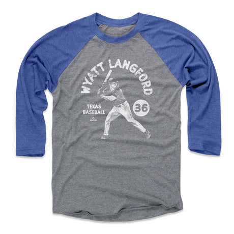 Wyatt Langford Men's Baseball T-Shirt | 500 LEVEL