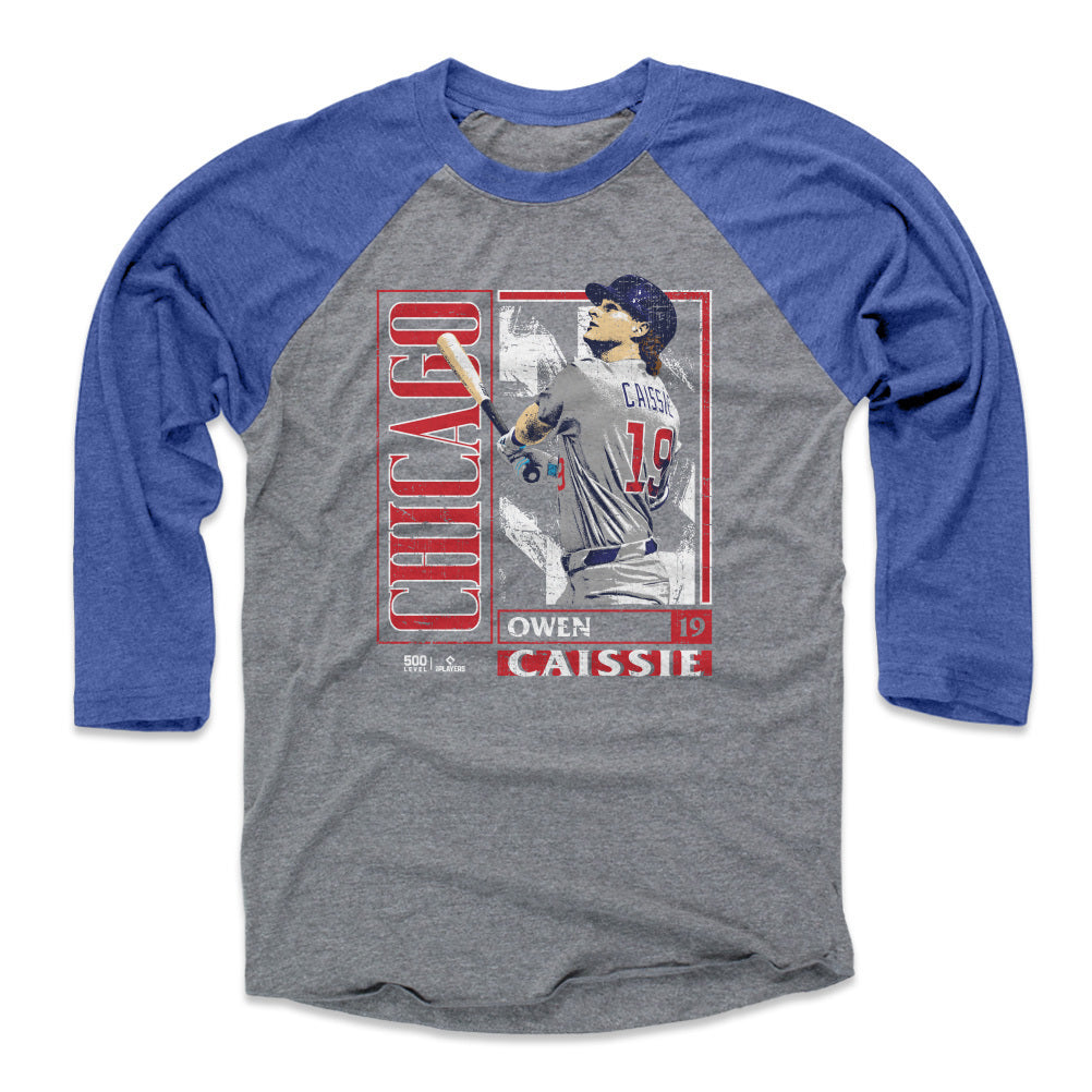 Owen Caissie Men's Baseball T-Shirt | 500 LEVEL