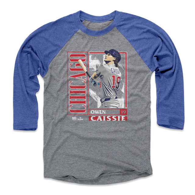 Owen Caissie Men's Baseball T-Shirt | 500 LEVEL