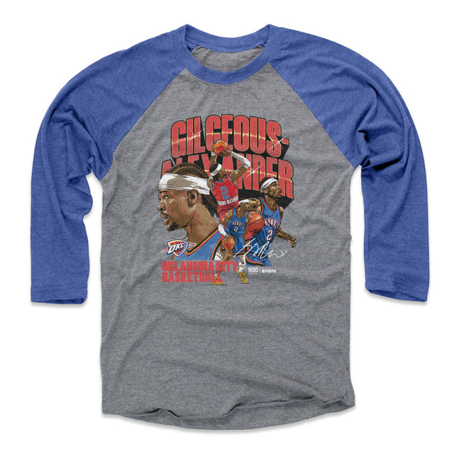 Shai Gilgeous-Alexander Men's Baseball T-Shirt | 500 LEVEL