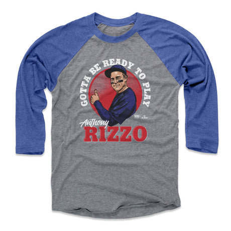 Anthony Rizzo Men's Baseball T-Shirt | 500 LEVEL