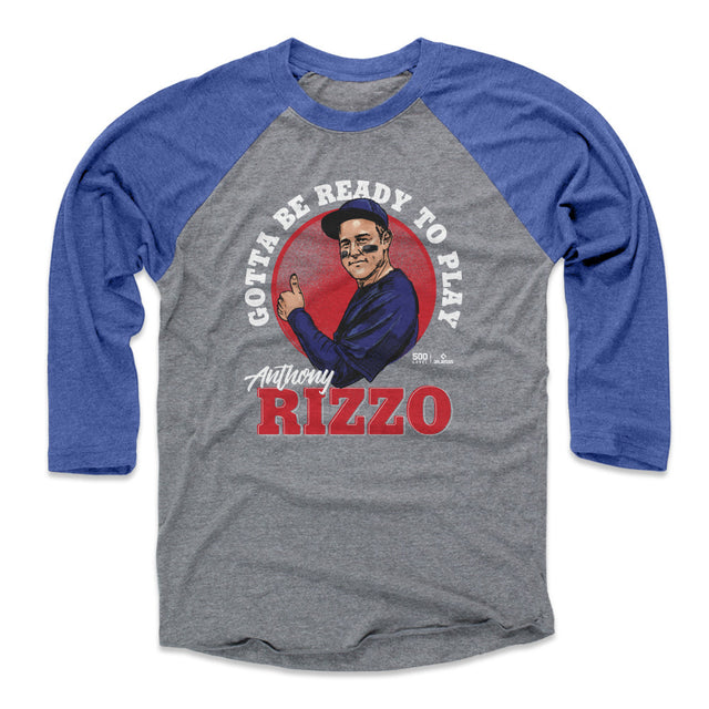 Anthony Rizzo Men's Baseball T-Shirt | 500 LEVEL