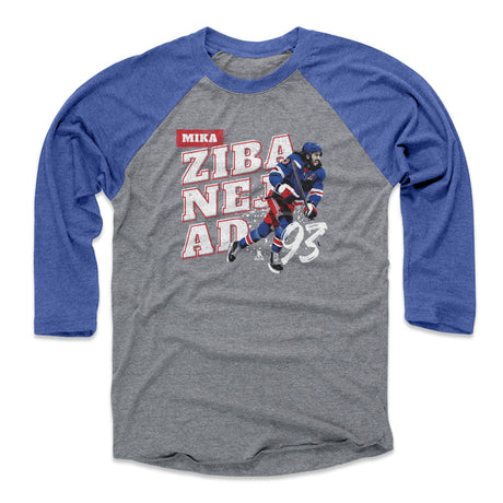 Mika Zibanejad Men's Baseball T-Shirt | 500 LEVEL
