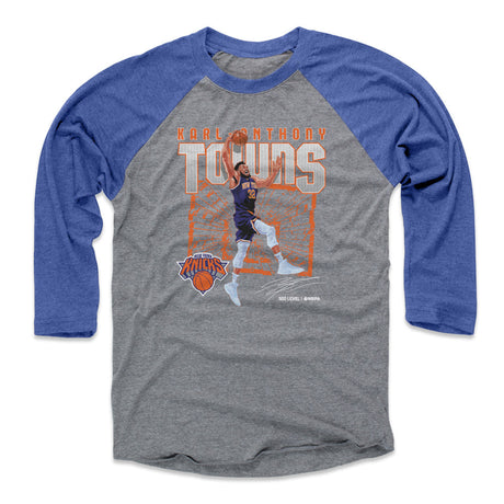 Karl-Anthony Towns Men's Baseball T-Shirt | 500 LEVEL