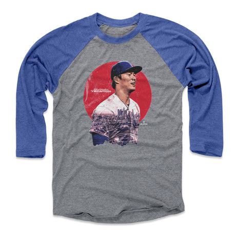 Yoshinobu Yamamoto Men's Baseball T-Shirt | 500 LEVEL