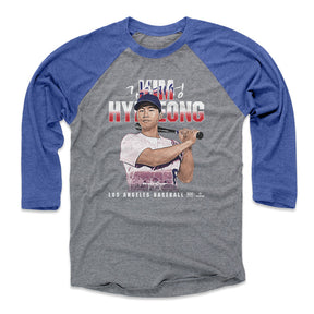 Hyeseong Kim Men's Baseball T-Shirt | 500 LEVEL