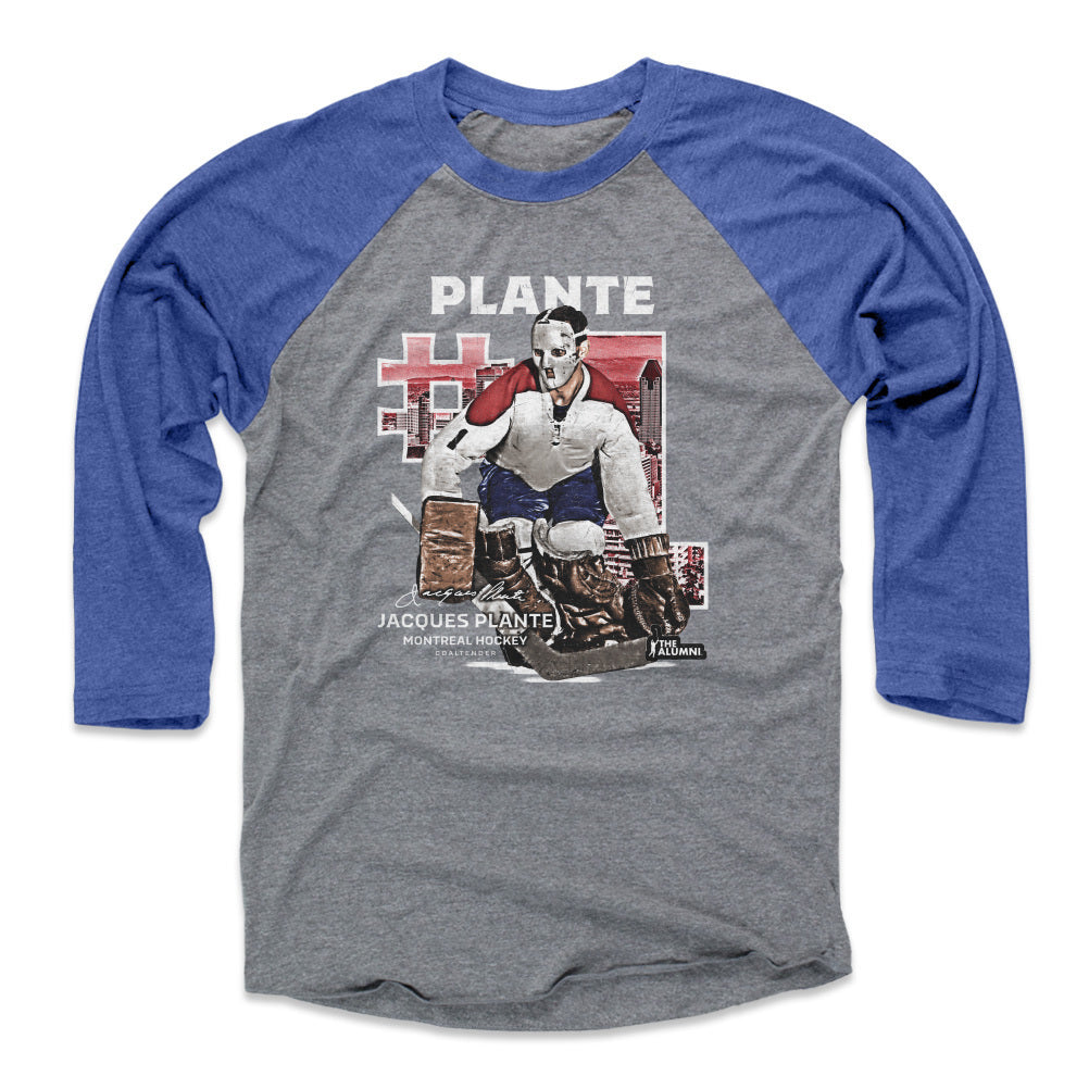 Jacques Plante Men's Baseball T-Shirt | 500 LEVEL