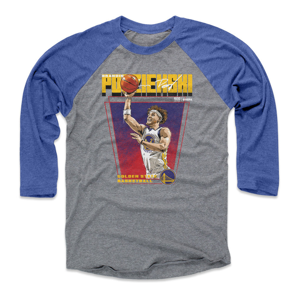 Brandin Podziemski Men's Baseball T-Shirt | 500 LEVEL