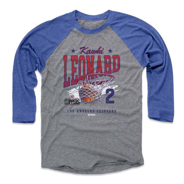 Kawhi Leonard Men's Baseball T-Shirt | 500 LEVEL