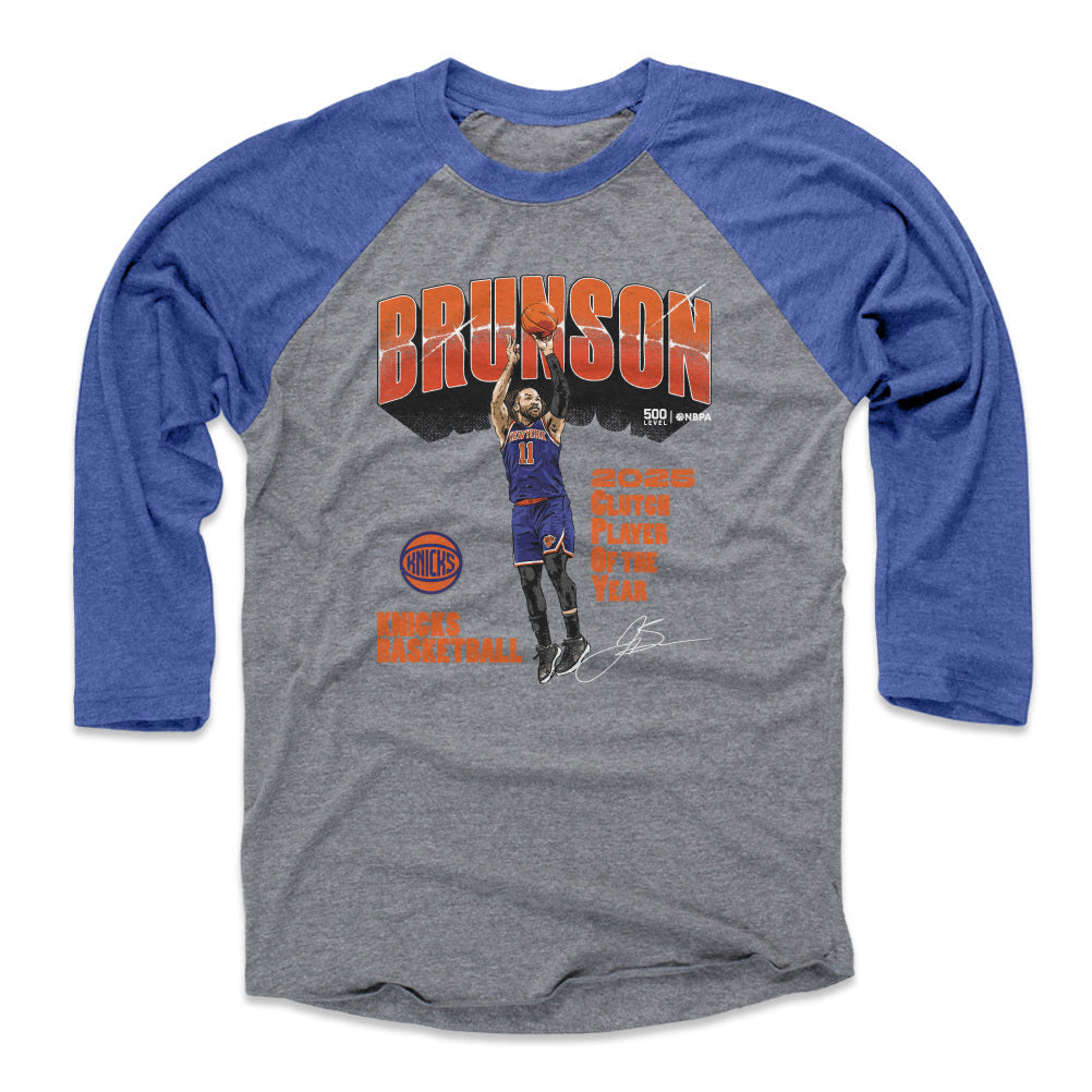 Jalen Brunson Men's Baseball T-Shirt | 500 LEVEL