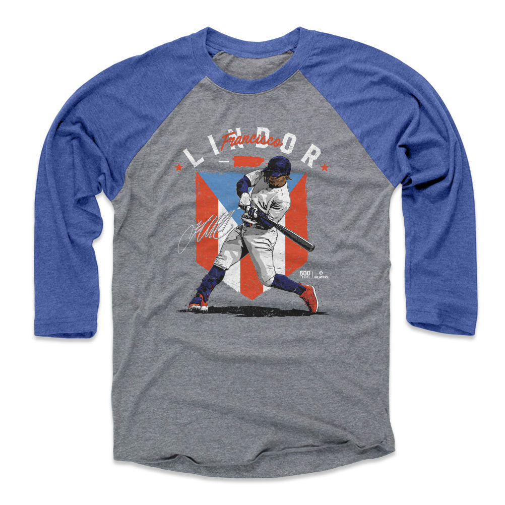 Francisco Lindor Men's Baseball T-Shirt | 500 LEVEL
