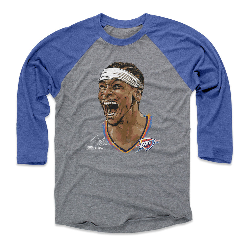 Shai Gilgeous-Alexander Men's Baseball T-Shirt | 500 LEVEL