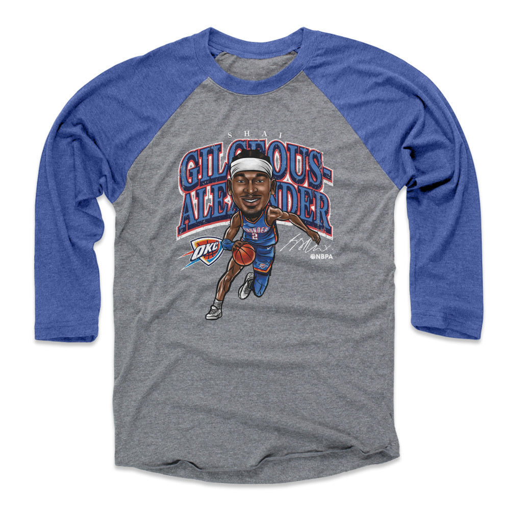 Shai Gilgeous-Alexander Men's Baseball T-Shirt | 500 LEVEL