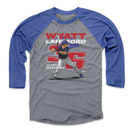 Wyatt Langford Men's Baseball T-Shirt | 500 LEVEL