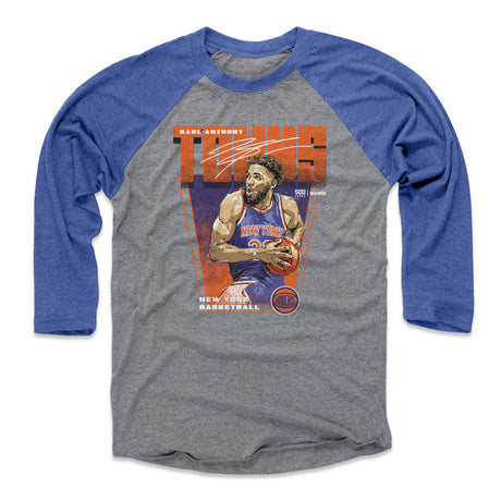 Karl-Anthony Towns Men's Baseball T-Shirt | 500 LEVEL