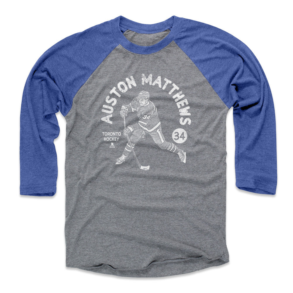 Auston Matthews Men&#39;s Baseball T-Shirt | 500 LEVEL