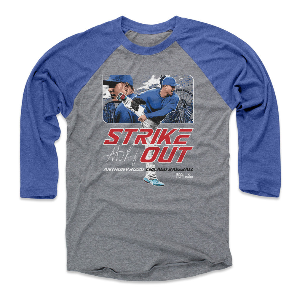 Anthony Rizzo Men's Baseball T-Shirt | 500 LEVEL