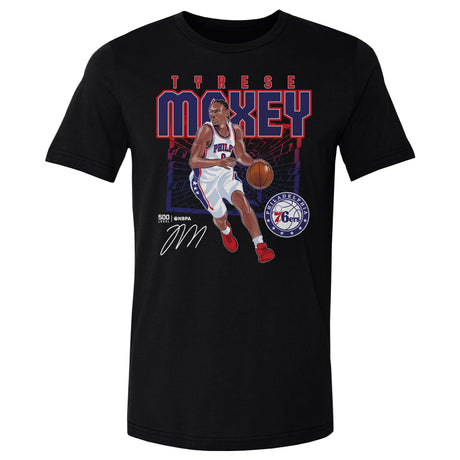 Tyrese Maxey Men's Cotton T-Shirt | 500 LEVEL