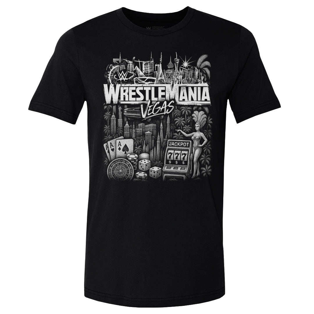 WrestleMania Men's Cotton T-Shirt | 500 LEVEL