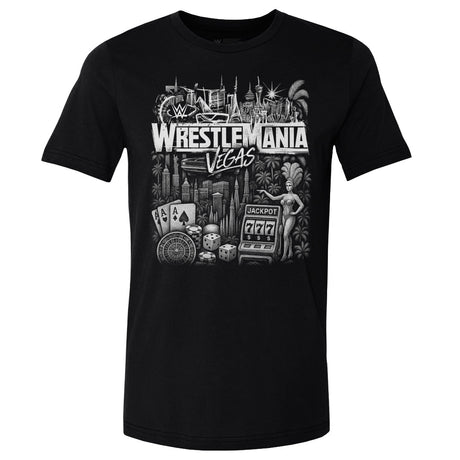 WrestleMania Men's Cotton T-Shirt | 500 LEVEL