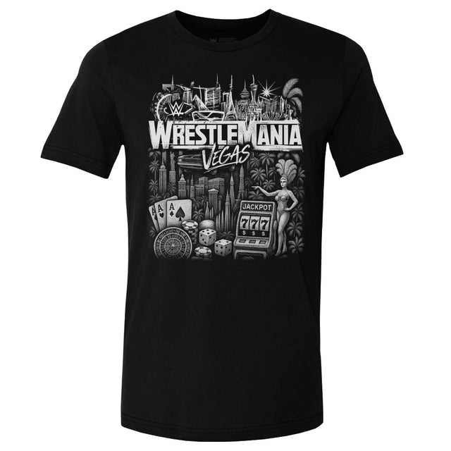 WrestleMania Men's Cotton T-Shirt | 500 LEVEL