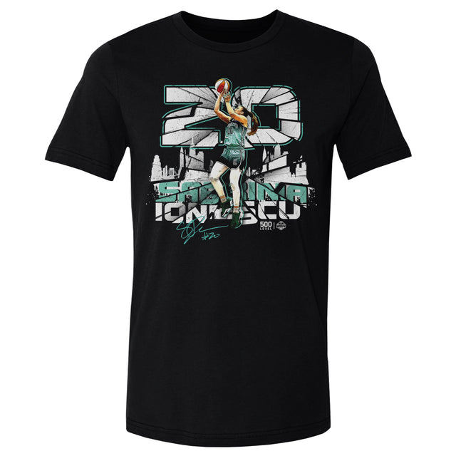 Sabrina Ionescu Men's Cotton T-Shirt | 500 LEVEL