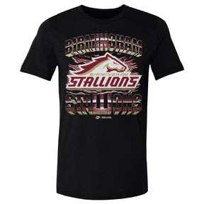 Birmingham Stallions Men's Cotton T-Shirt | 500 LEVEL