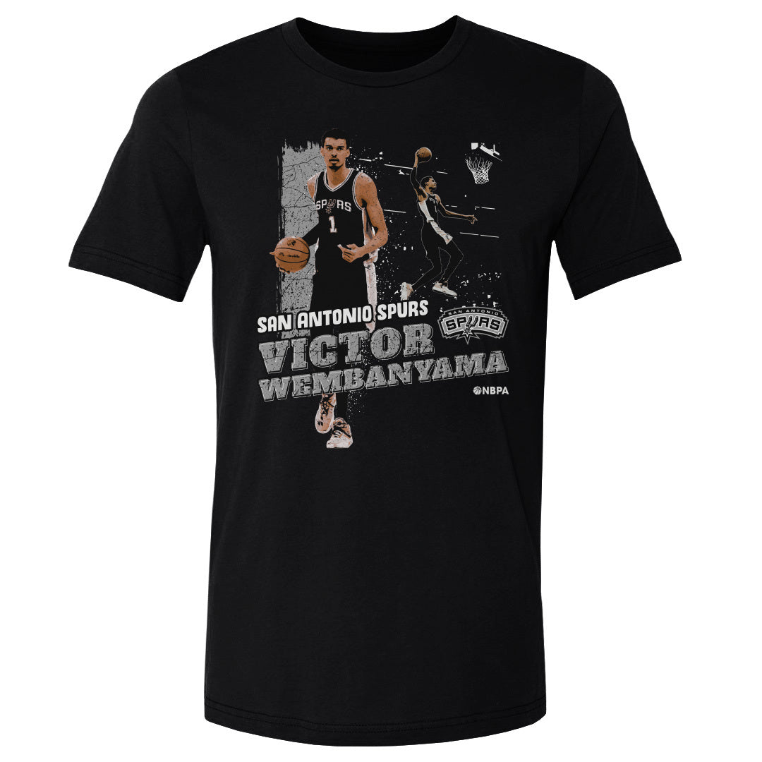 Victor Wembanyama Men's Cotton T-Shirt | 500 LEVEL