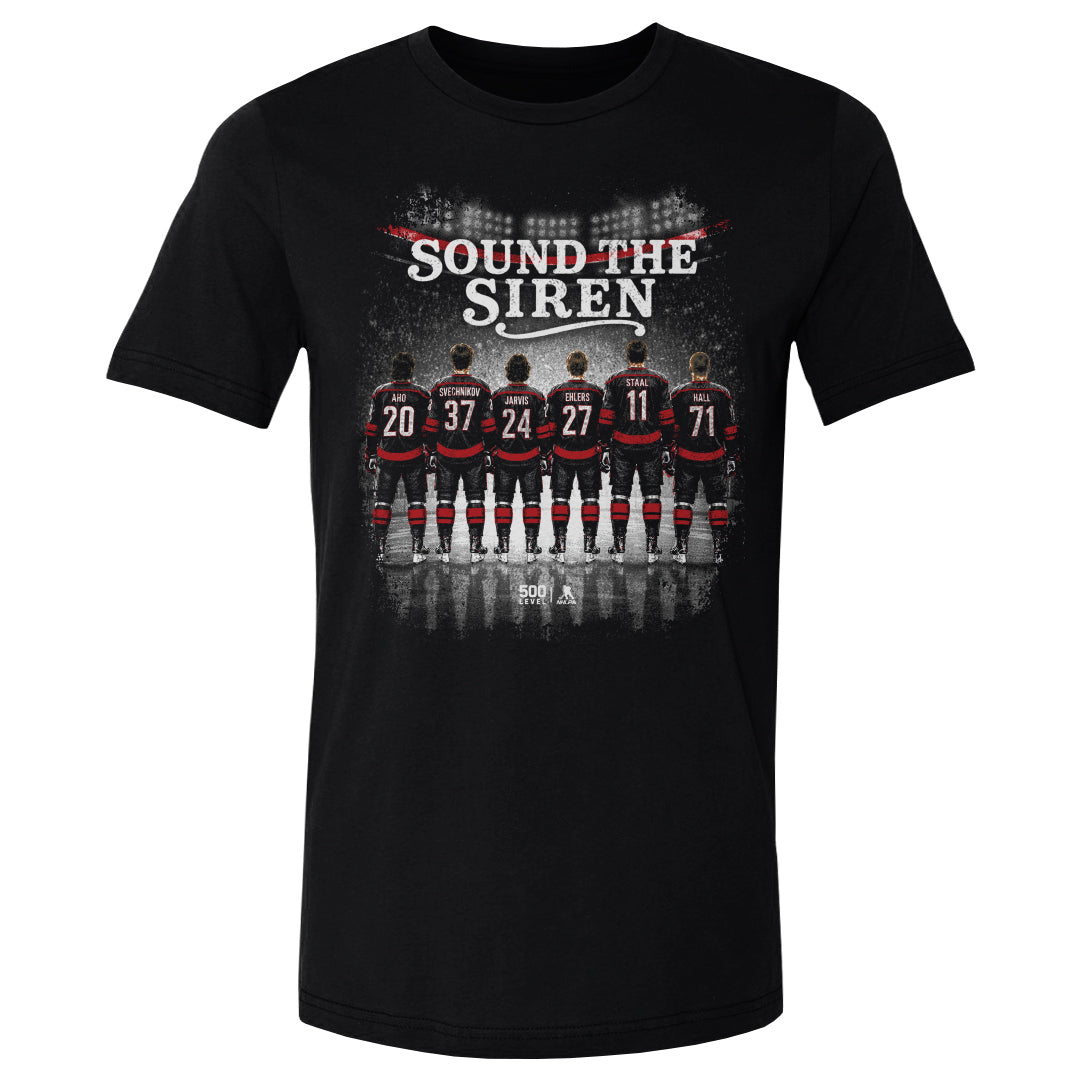 Carolina Hockey 2026 Playoffs Sound The Siren Men's Cotton T-Shirt