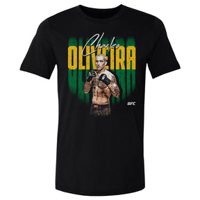 Charles Oliveira Men's Cotton T-Shirt | 500 LEVEL