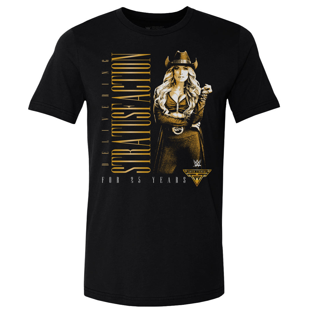 Trish Stratus Men's Cotton T-Shirt | 500 LEVEL