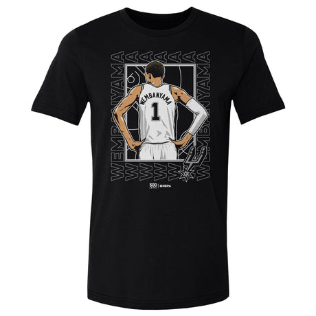 Victor Wembanyama Men's Cotton T-Shirt | 500 LEVEL
