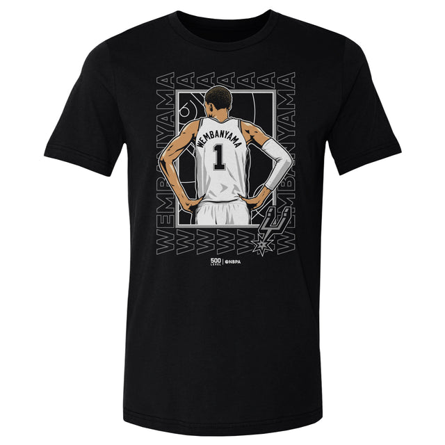 Victor Wembanyama Men's Cotton T-Shirt | 500 LEVEL