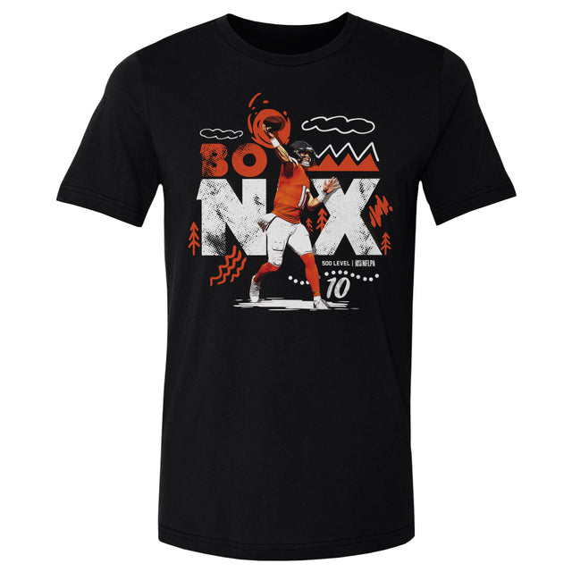 Bo Nix Men's Cotton T-Shirt | 500 LEVEL