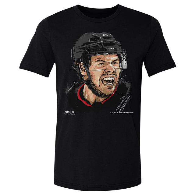 Logan Stankoven Men's Cotton T-Shirt | 500 LEVEL