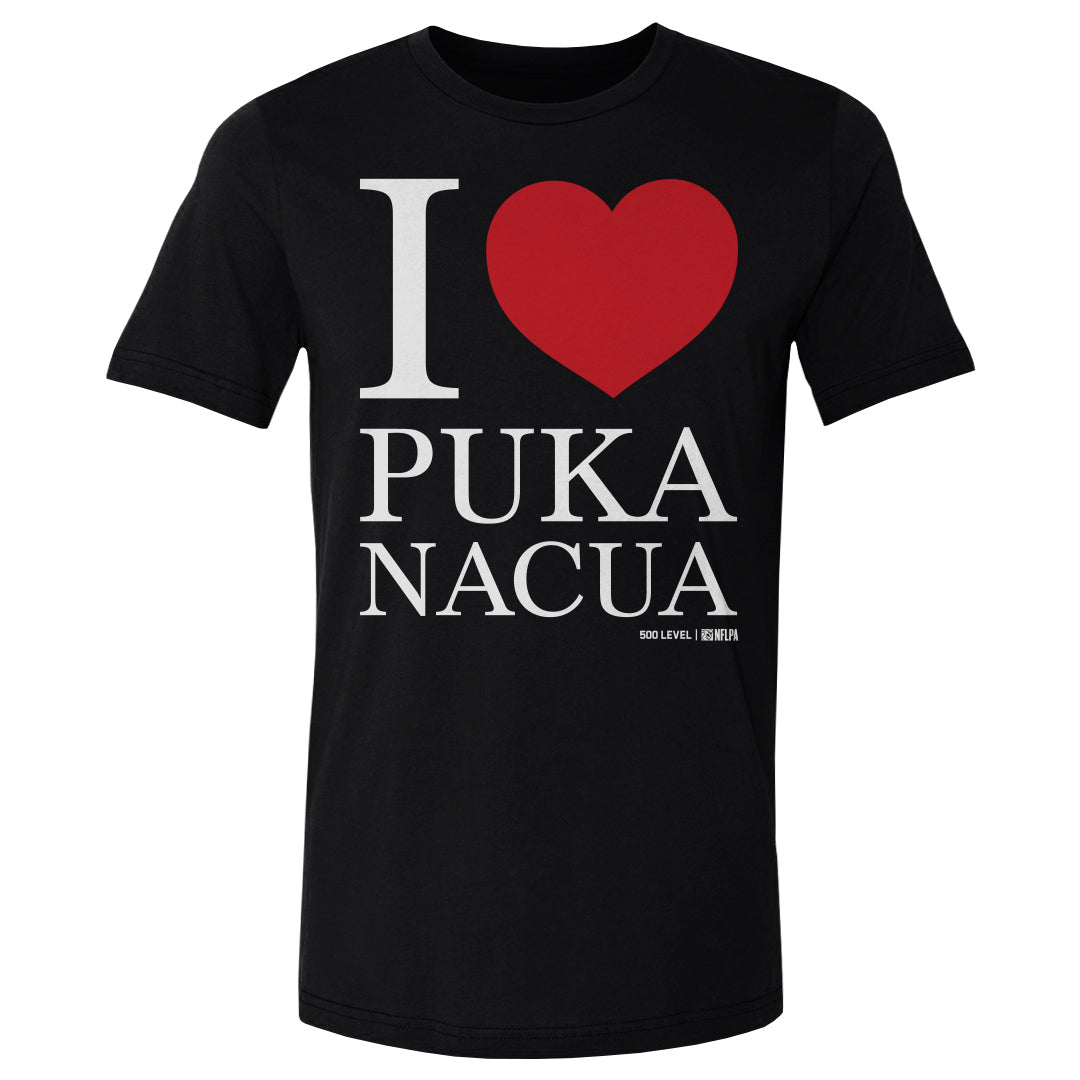 Puka Nacua Men's Cotton T-Shirt | 500 LEVEL